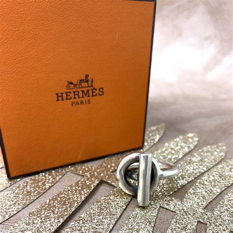 bague croisette hermes petit modele